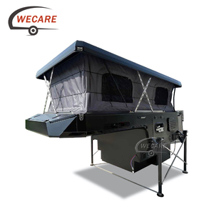 Wecare – <span class=keywords><strong>Camping</strong></span>-<span class=keywords><strong>car</strong></span> de qualité supérieure à monter sur pick-up, style coulissant, <span class=keywords><strong>avec</strong></span> cuisine extensible et <span class=keywords><strong>toilettes</strong></span> intérieures pour utilisation sur pick-up - Product Image 1