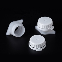Bouchon à vis en plastique HDPE de 9,6 mm, 13 mm, 33 mm de diamètre intérieur pour sachet de lessive à fond plat