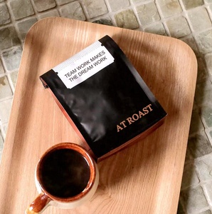 Thiết Kế Mới Tùy Chỉnh Matte Kết Thúc 12Oz 340G Resealable Side Gusset Túi Cà Phê In Ấn Vàng Với Tin Tie Và Van - Product Image 2