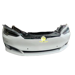 Cao Cấp Cho Tesla Mô Hình S Mô Hình X Hoàn Chỉnh Phía Trước Bumper Lưới Tản Nhiệt Với Đèn Sương Mù Và Đèn Pha Nhựa Xe Mũi Kit Fender <span class=keywords><strong>Mod</strong></span> - Product Image 6