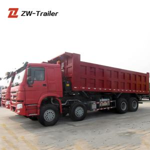 หินทราย Chippings ขนส่งขนาดใหญ่12ล้อใช้ Sinotruk Howo รถบรรทุก8X4 - Product Image 6