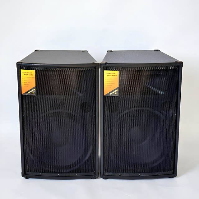 Factory-Wholesale Wooden Single 12-Inch 15-Inch Professional High-Power Passive Speakers Model T12T15 for Stage Performances