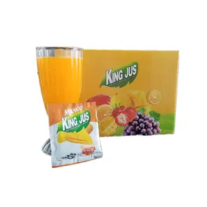 Juice product type and sachet packaging instant fruit flavored drink powder
