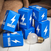 Boîtes d'emballage d'affaires Impression personnalisée pour les ampoules Emballage Boîtes de suspension en carton épais Stratification mate