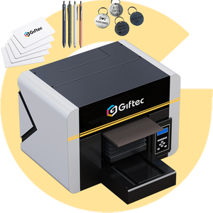 Impresora UV Profesional Giftec A3pro para Tarjetas de Visita con Barniz y Lámina Dorada, Impresión por Inyección de Tinta UV - Product Image 1