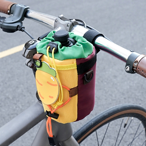 Logotipo personalizado lindo zanahoria bicicleta taza botella <span class=keywords><strong>Drinder</strong></span> titular bolsa bicicleta vástago bolsa bicicleta botella de agua bolsa - Product Image 1