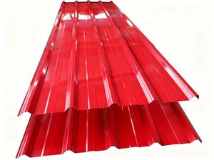 Tôles de Toiture en Zinc Ondulées Galvanisées de 0,4 mm, Tôles Ondulées Galvanisées Légères, Tôles Ondulées Galvanisées Revêtues - Product Image 3