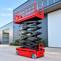 Plateforme élévatrice électrique hydraulique autopropulsée Bochang BC007 pour travaux en altitude avec construction en acier
