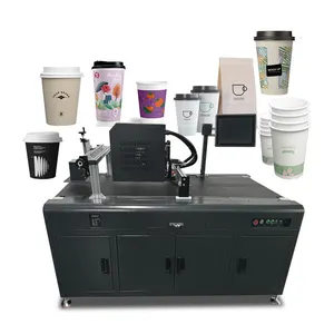 High Definition UV Wide Width Printer for Specialized Paper Cup Pattern Printing for Mass Production and Farms