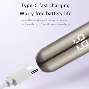 VOAUN V-918 Recortador <span class=keywords><strong>de</strong></span> <span class=keywords><strong>Vello</strong></span> <span class=keywords><strong>Nasal</strong></span> Profesional Recargable por USB para Hombres, Sistema Eléctrico <span class=keywords><strong>de</strong></span> Limpieza <span class=keywords><strong>de</strong></span> <span class=keywords><strong>Vello</strong></span> <span class=keywords><strong>Nasal</strong></span> con Aspiradora, Uso en Coche, Versión Mejorada - Product Image 2