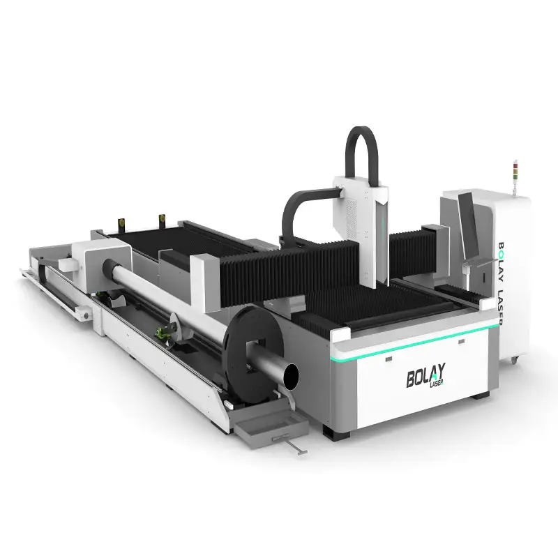 Lazer cutter 1/2/3KW 1500W macchina da taglio laser in fibra di lamiera per tubi in lamiera di carbonio in acciaio inossidabile