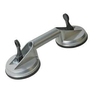 Ventouse Silverline Aluminium 100kg Double - Product Image 1