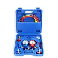 Testeur de pression universel pour climatiseur de voiture Outils de diagnostic de réfrigération Manomètre numérique pour compresseur
