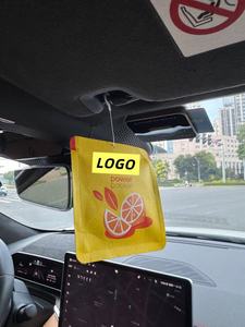 Désodorisant de voiture suspendu en gel écologique, parfum longue durée, fragrance naturelle, élimination des odeurs, pack assorti de 6, aromathérapie - Product Image 6