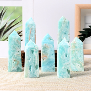 หินคริสตัลเฮมิมอร์ไฟต์คุณภาพสูงทรงหอคอยสำหรับตกแต่งบ้าน - Product Image 1