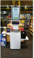 FY Series 32/21.5/24/27/43 pulgadas autoservicio restaurante POS máquina de pago automatizada quiosco de caja registradora
