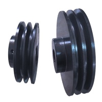 Poulie de transmission en V professionnelle en acier inoxydable pour pompe de direction assistée Ford, personnalisable OEM, poulie de levage à entraînement divisé, alésage 50 mm