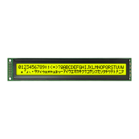 Konsumsi Daya Rendah 40x2 4002 40*2 Modul Layar LCD Karakter Kuning Hijau Biru Putih Karakter Instrumen
