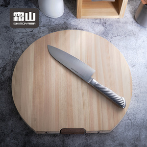 SHIMOYAMA <span class=keywords><strong>couteau</strong></span> <span class=keywords><strong>japonais</strong></span> ensemble de 3 outils de chef en acier inoxydable <span class=keywords><strong>couteau</strong></span> de cuisine <span class=keywords><strong>Santoku</strong></span> pour couper ensemble d'ustensiles de cuisine - Product Image 5