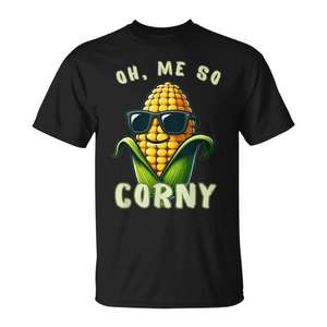 Camiseta Promocional Oh Me so Corny Corn Cob - Product Image 1