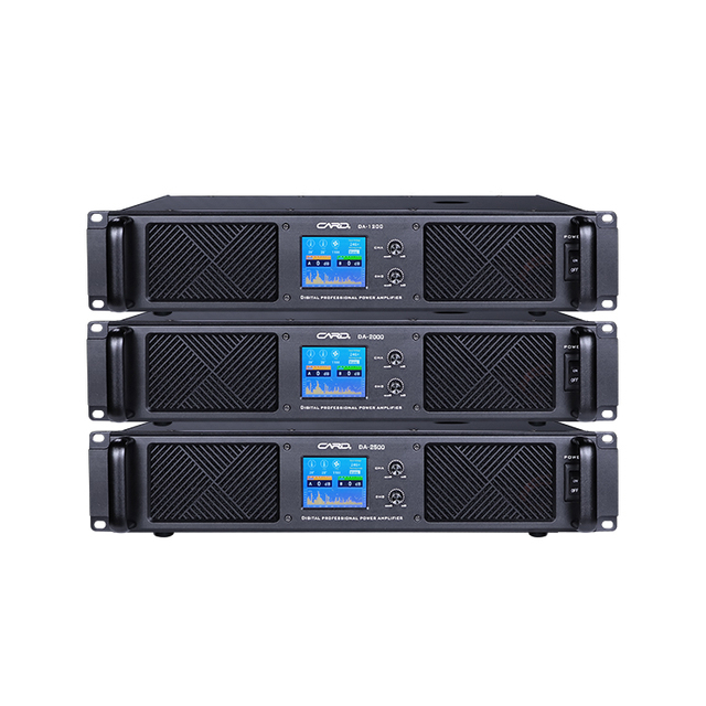Outdoor Line Array Professional Display Power Amplifier 4 Channel 1500W Audio Sound System Class D Digital Amplifier