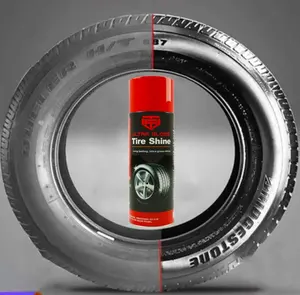 Spray de cirage de voiture ultra brillant sans mousse de marque privée à haute brillance pour pneus spray de cirage de pneus à haute brillance pour habillage