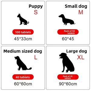 Vente en gros de couches absorbantes pour animaux de compagnie, personnalisées, écologiques, rechargeables, épaisses, pour chiens, livraison directe - Product Image 2