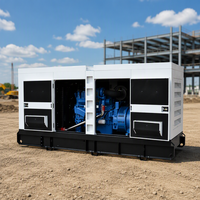 Générateur diesel silencieux de marque YTO de 100 kW 125 kVA avec 50/60 Hz triphasé 400 V Y pour alimentation de secours