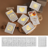 DM1201 3D Rectangulaire Cadeau Boîte De Rangement Silicone Moule Boîte À Bonbons Lampe Ciment Moules pour Résine Plâtre Gypse Art Making