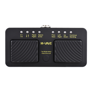Controlador MIDI inalámbrico inteligente CUBE <span class=keywords><strong>TURNER</strong></span> PRO, Pedal giratorio de página, Pedal de partituras, conexión inalámbrica BT - Product Image 1