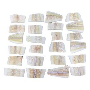 Ikan Kod Loin Premium Alami dari Alaska, Tinggi Protein, Rendah Lemak, Tanpa Kulit, Beku, Bebas Kimia, 1*10lb, Ekspor - Product Image 1