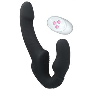 Sextoy avec télécommande, vibromasseur sur gode, culotte portable, stimulateur de Clitoris, masseur Anal - Product Image 1