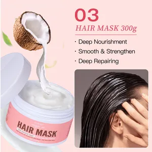 Private Label Hair Treatment Anti Hair Loss Repair Moisturizing Natural Argan Oil Mask Conditioner Shampoo Hair Care Products