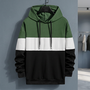 Sudadera con Capucha Unisex de Felpa, Corte Regular, Tejida, Informal, para Invierno, con Estampado Digital, Ecológica, con Bolsillo y Manga Larga - Product Image 3