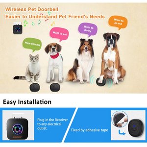 Timbre Inalámbrico Inteligente KONLEN para Entrenamiento de Perros, Botón de Aprendizaje para Ir al Baño, Sistema de Alerta para Puerta de Mascotas y Timbre para Perros - Product Image 5