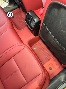 <span class=keywords><strong>Tappetini</strong></span> per Auto <span class=keywords><strong>Porsche</strong></span> <span class=keywords><strong>Cayenne</strong></span> 2018-2019 con Accessori Interni Antiscivolo Rossi - Product Image 5