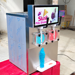New Design Commercial <b>Slush</b> Ice Making <b>Machine</b> (Slushie/Slash <b>Machine</b>) CE ETL Certification Electric 110V/220V Long Service Life - Product Image 1