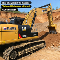 Excavatrice Caterpillar d'occasion 320D2L, modèles 320, 323, 330, 336, 349, puissante pour l'Asie centrale