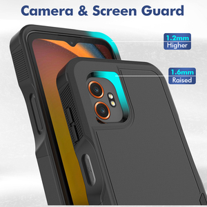 Funda a prueba de golpes para <span class=keywords><strong>Samsung</strong></span> <span class=keywords><strong>Galaxy</strong></span> <span class=keywords><strong>X</strong></span> <span class=keywords><strong>Cover</strong></span> 7 <span class=keywords><strong>Pro</strong></span>, resistente, de doble capa, protectora, con protector de pantalla y cámara. - Product Image 3