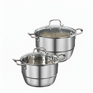 Olla de Acero Inoxidable con Cesta para Cocinar al Vapor, Olla Multiusos de Gran Capacidad para Sopa, para Cocina Casera - Product Image 2