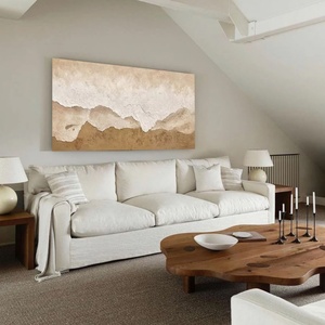 Peinture originale, œuvre d'art faite à la main, minimaliste moderne, nature morte abstraite, toile murale, décoration intérieure, abstrait, texture 3D - Product Image 1