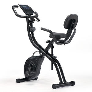 Bicicleta Estática Plegable X-Bike, Bicicleta Magnética de Ejercicio para Interiores, Silenciosa, con Monitor LCD y Asiento Alto para Entrenamiento en Casa o Gimnasio - Product Image 2