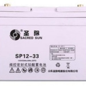 Sared Sun Sp12 33 12V 33Ah Vrla <b>Battery</b> For <b>Ups</b> Power Supply - Product Image 2