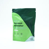 Vente en gros personnalisé thermoscellé sacs compostables en pla kraft biodégradables en 3.5 mylar 7g 3.5g sac compostable anti-odeur avec mon logo design