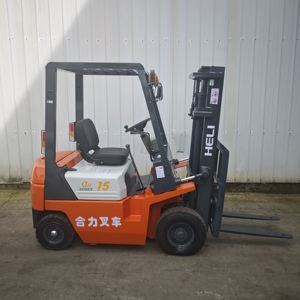 Used Heli 15 Diesel Forklift 1.5T 2-Stage Mast 3m <b>Lifting</b> Height Hydraulic Side Shifter Solid Tire Full Original Configuration - Product Image 2