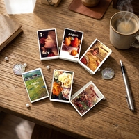 Service d'impression de mini-brochures personnalisées pour entreprises avec logo sur mesure, impression offset sur carton, conception pliée, petit livret