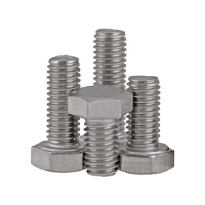 Vis hexagonales en acier inoxydable 304 Faraway M3 M4 M5 entièrement filetées DIN933 A2-70 Classe 10.9 12.9 résistantes à la corrosion pour usage en construction - Product Image 2