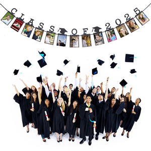Ychon Graduation Photo Bannière <span class=keywords><strong>pour</strong></span> Décorations De Fête Du Lycée <span class=keywords><strong>Maternelle</strong></span> à 12th Graduation Image Affichage Bannière - Product Image 4