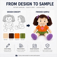 Peluche personnalisée : Créez votre propre design, fabricant de peluches sur mesure, poupée en peluche douce pour enfants, cadeau d'anniversaire, vente en gros