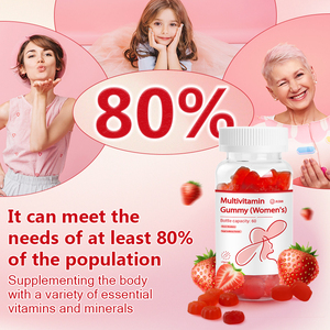 Integratore Alimentare Vegano 60 Gommose Multivitaminiche per Donne Nutrizione Bilanciata in Caramelle Gommose - Product Image 5
